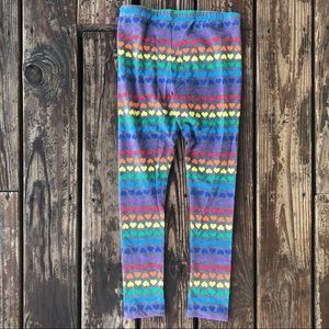 Children’s Place Leggings - Rainbow Heart
